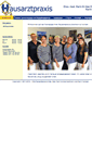 Mobile Screenshot of hausaerzte-holzwiesen.de
